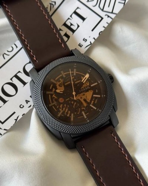 FOSSIL ME AUTOMATIC LEATHER BELT