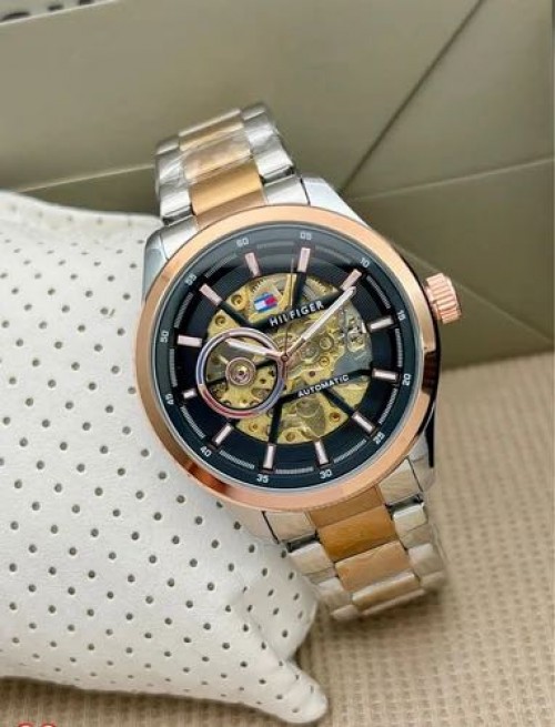 TOMMY HILFIGER DUAL TONE AUTOMATIC