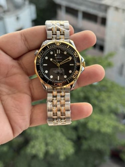 OMEGA AUTOMATIC DUAL TONE BLACK