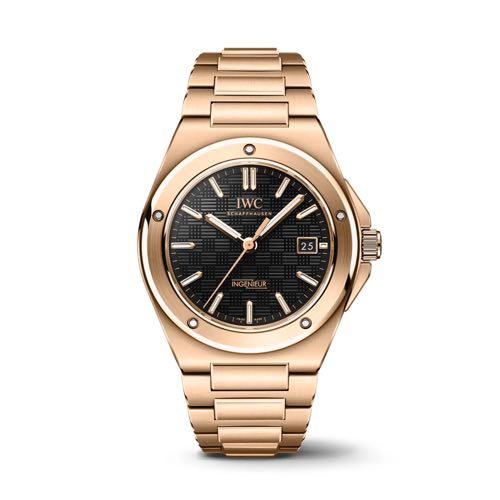 IWC Ingenieur Automatic Rose Gold Black
