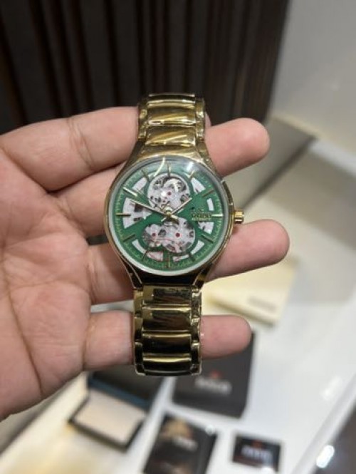 Alternative view of RADO AUTOMATIC GOLD GREEN