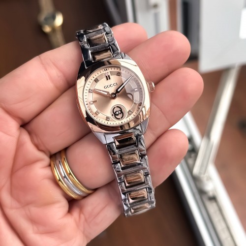 Gucc I Chronograph Two Tone
