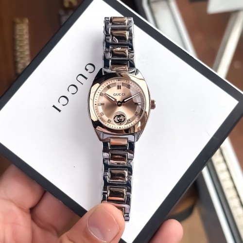 Gucc I Chronograph Two Tone