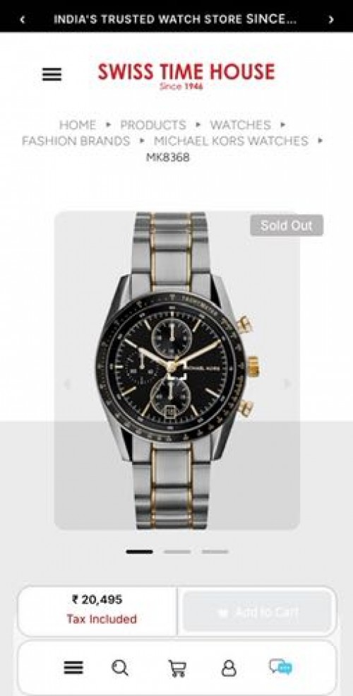 Alternative view of Michael Kors Mk8368
