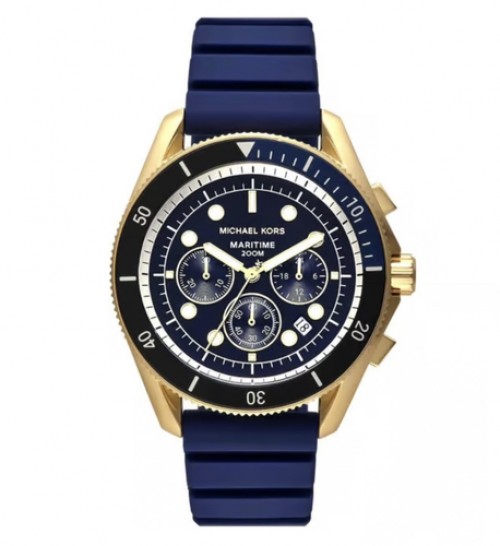 Michael Kors Maritime Chronograph Blue Authentic Store Quality