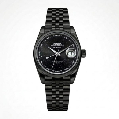 SEIKO PREMIUM WATCH BLACK W