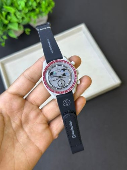 OMEGA SWATCH SUN MOON WORKING