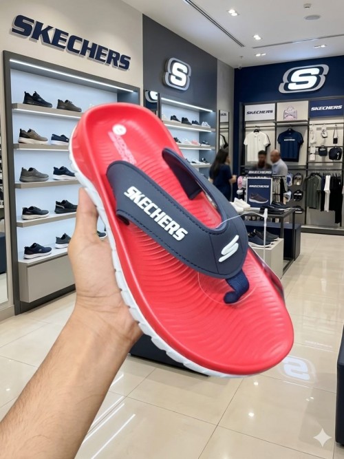 Skecher S Go Recover Premium Red White Simplex