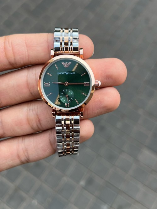Alternative view of Empori O Arman I Two Tone Green Dial