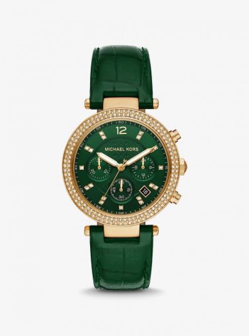 Michael Mors Parker Chronograph Authentic Store Quality