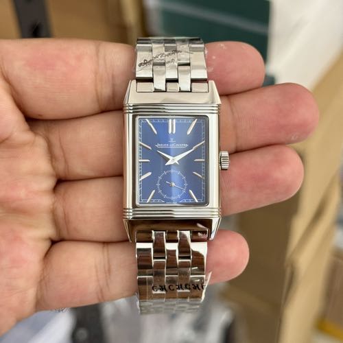 Jaeger Le Coultre Reverso Silver Blue