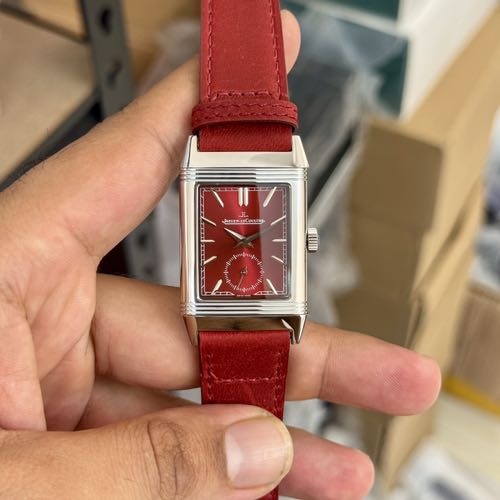 Jaeger Le Coultre Reverso Red Silver