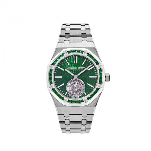 Alternative view of Audemars Piguet Royal Oak Centre Tourbillion Daimond Bezzle