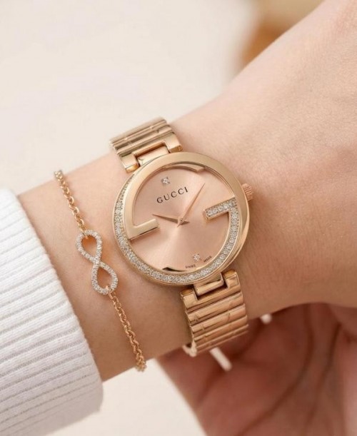 Gucc I Diamond Rose Gold