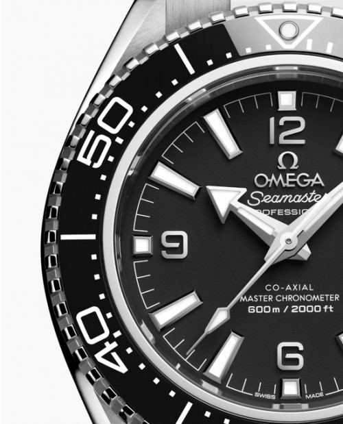 Alternative view of Omegaa SeaMaster Planet Ocean 600m Black