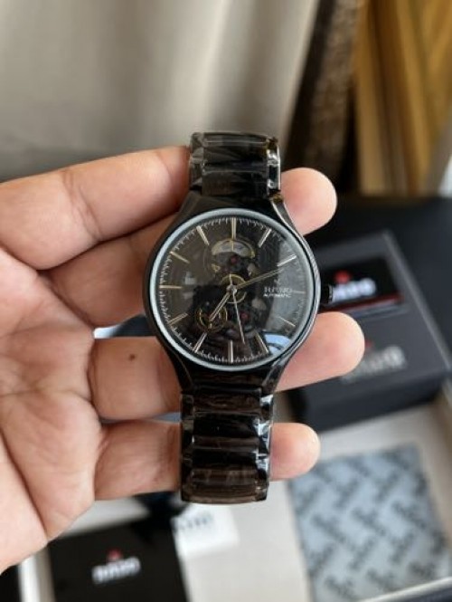 RADO ROUND FULL BLACK SWIFT MOVEMENT
