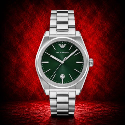 Authentic Grade Emporio Arman Stainless Steel Chronograoh Watch
