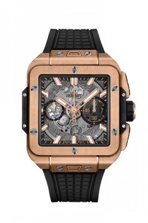Hublot Square Bang Unico Titanium Black Rose Gold