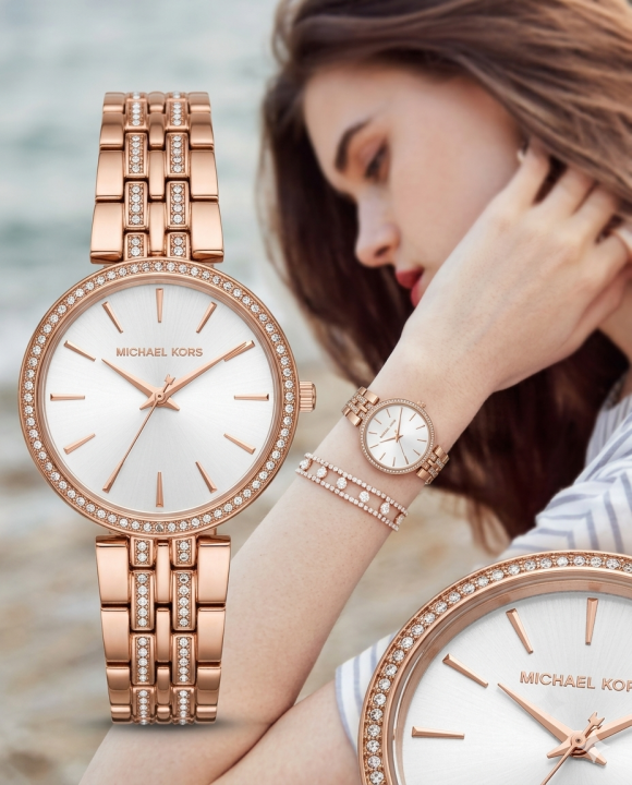 Michael Kor s Darci Rose Gold White