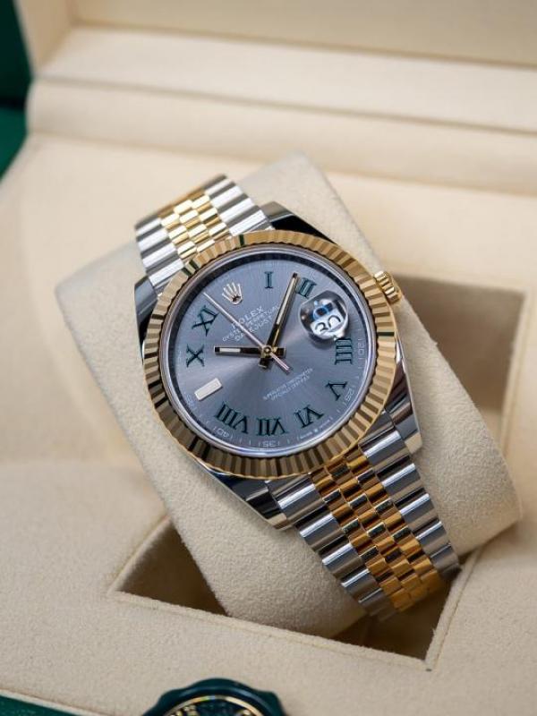 Role x Oyster perpetual Date Just Automatic Gold heavy 480