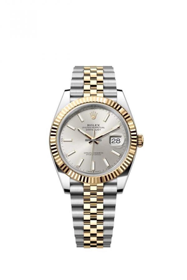 Role x Oyster perpetual Date just Automatic Gold grey 486