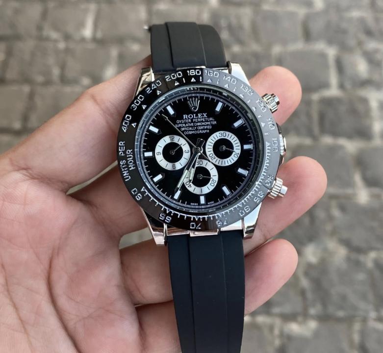 RolexDaytona Cosmograph Silicon Silver Black