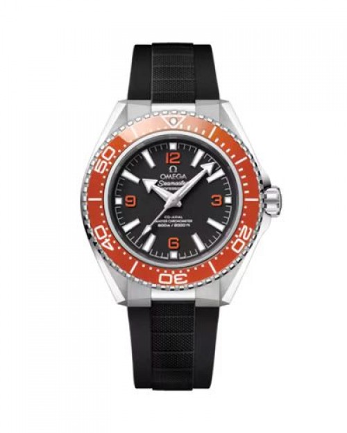 Omega Seamaster Planet Ocean 600m Black Orange Japan