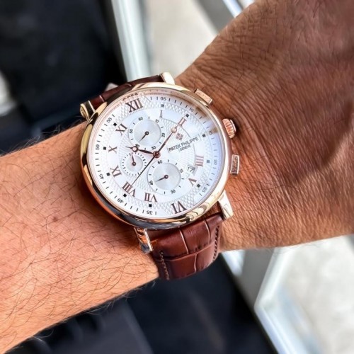 Alternative view of Patek Philippe Rose Brown