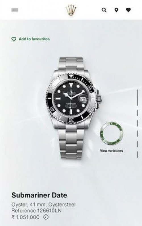 ROLEX SUBMARINE OG LOCK