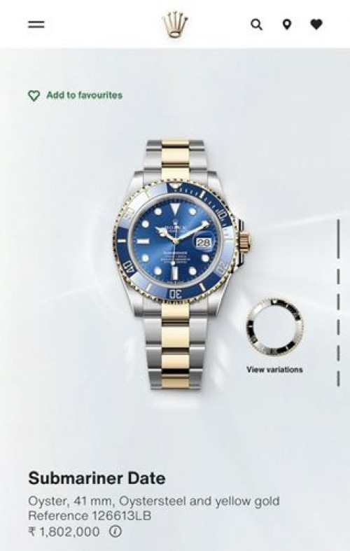 ROLEX SUBMARINE OG LOCK