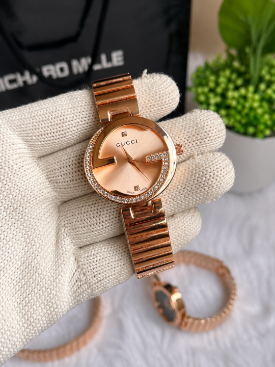 Gucc I Women Rosegold AT449
