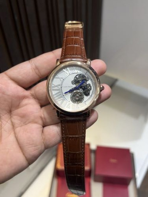 CARTIER AUTOMATIC LEATHER BELT
