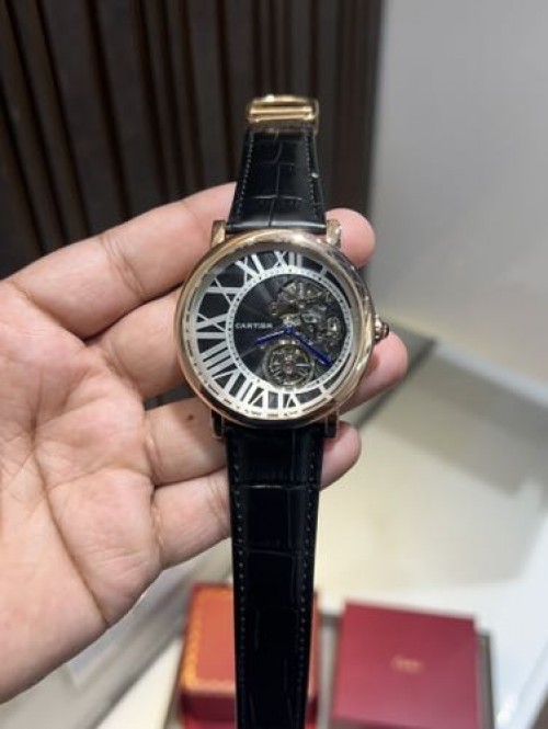CARTIER AUTOMATIC LEATHER BELT