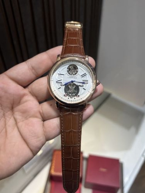 CARTIER AUTOMATIC LEATHER BELT