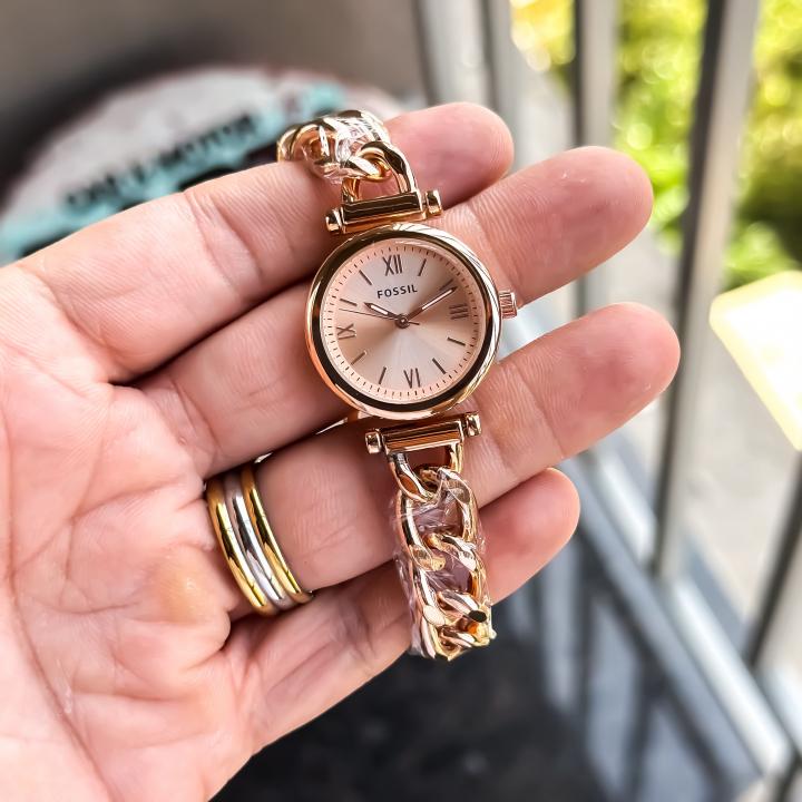 Alternative view of FOSSI L LADIES FULL ROSE GOLD LADIES WATCH