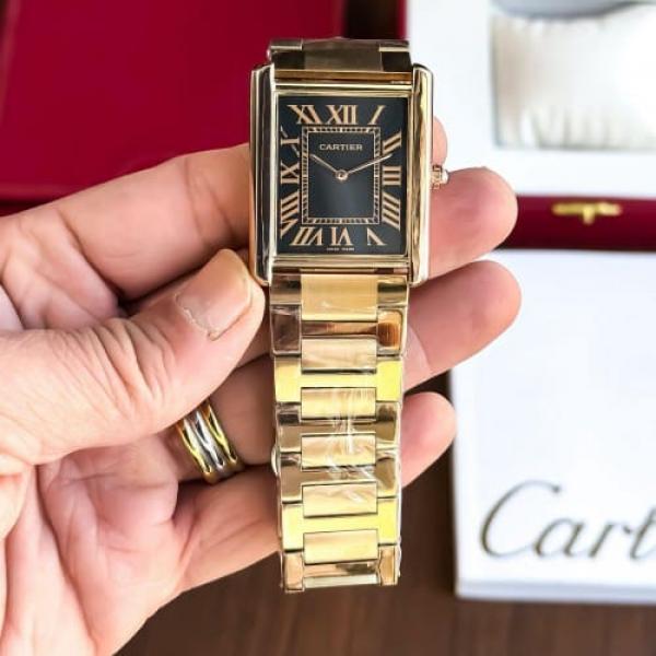 Alternative view of Cartie r Santos Skeleton Battery Silver-Black