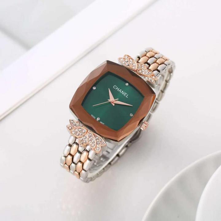 Channe l Two Tone Green Dial