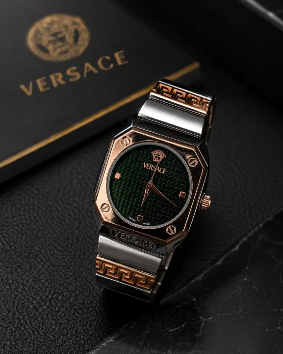 Versac e Two Tone Green Dial