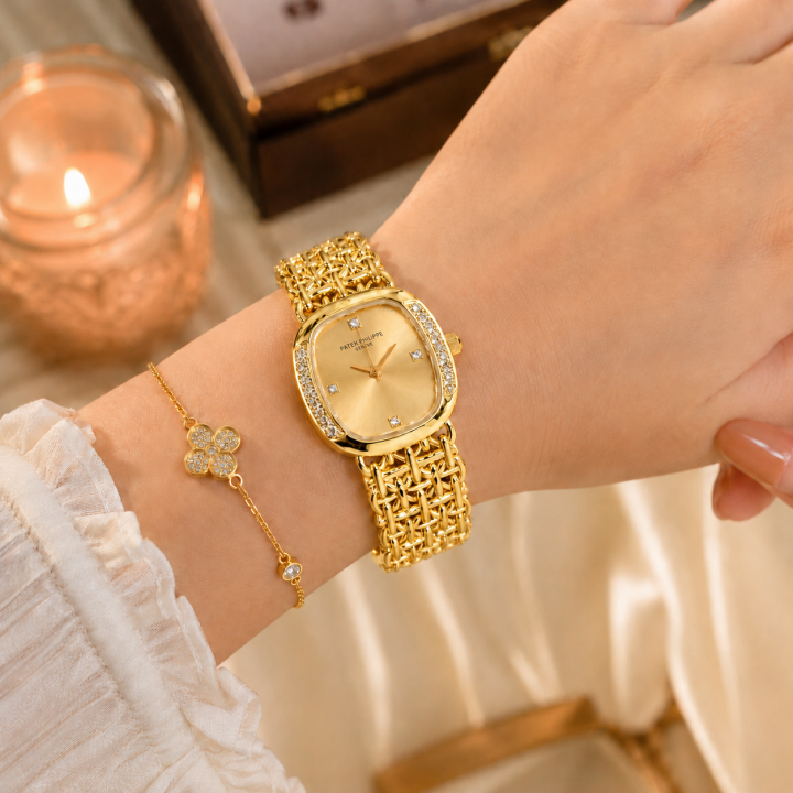 Patek Phillipe Women PP Gold