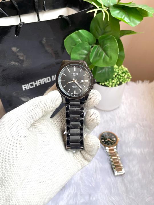 Alternative view of TISSSOT PRC 100 FULL BLACK AT431