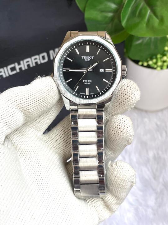 TISSSOT PRC 100 SILVER BLACK AT431