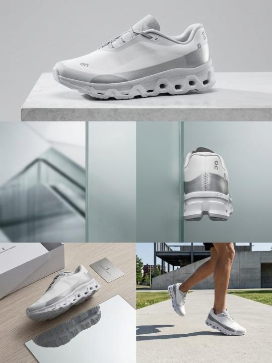 On x Post Archive Faction (PAF) Cloudmonster Hype Grey - Image 9