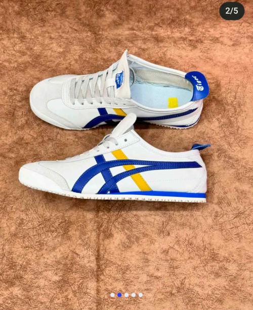 TIGER Mexico 66 Colorblock Sneakers WhiteBlue