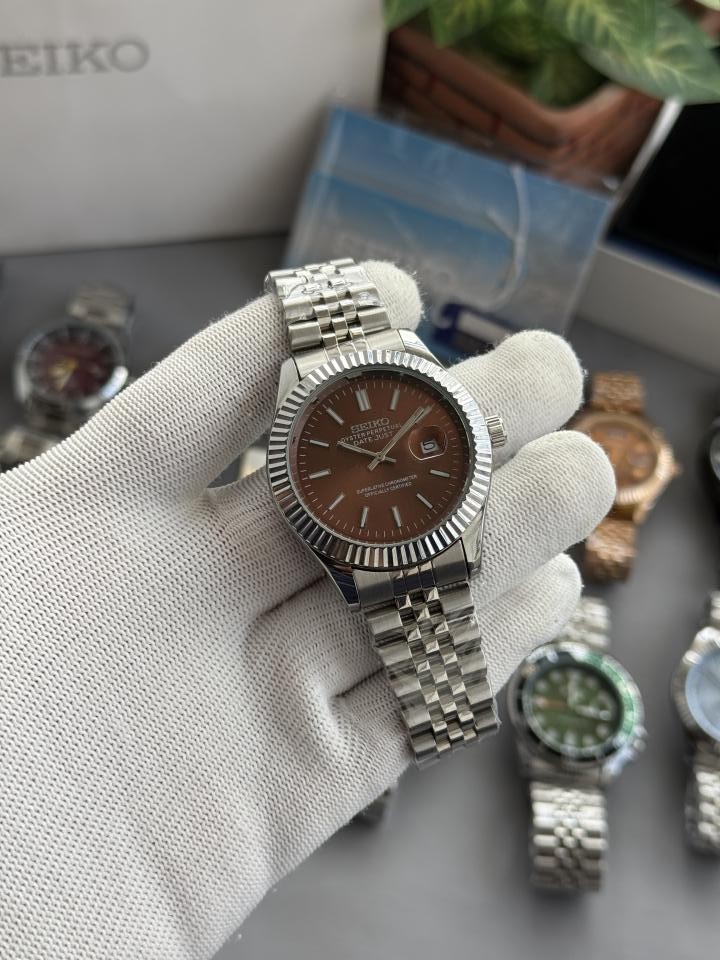 Seik o Mod Date Just W439 - Image 7