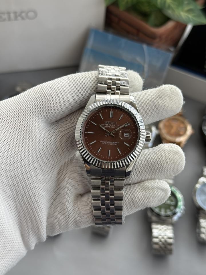Seik o Mod Date Just W439 - Image 4