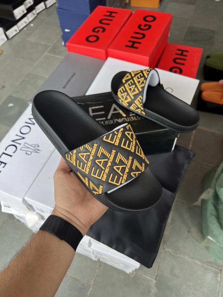 Emporia Armaani Black Yellow With Dust Bag Fix