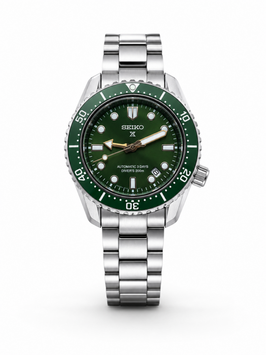 SEIKO PROSPEX 1968 HERITAGE DIVE GMT GREEN