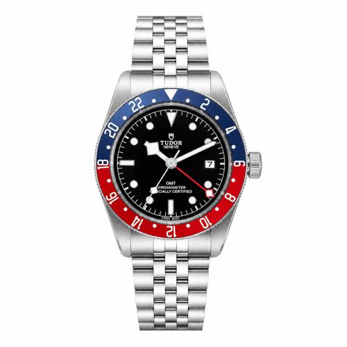 Tudor Black Bay GMT Pepsi Black Dial Jubilee Strap