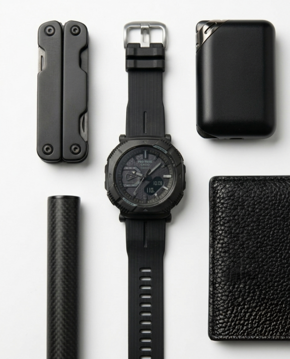 Alternative view of Casio Pro Trek PRJ-B001WM-1black-gray