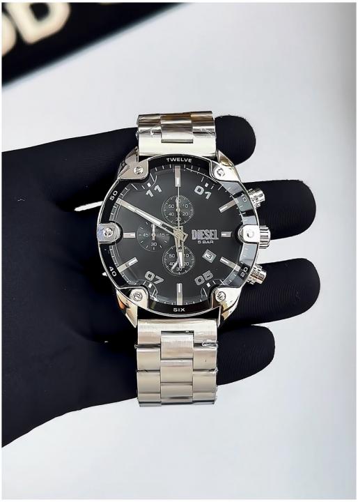 Diesee l Spiked Silver Black